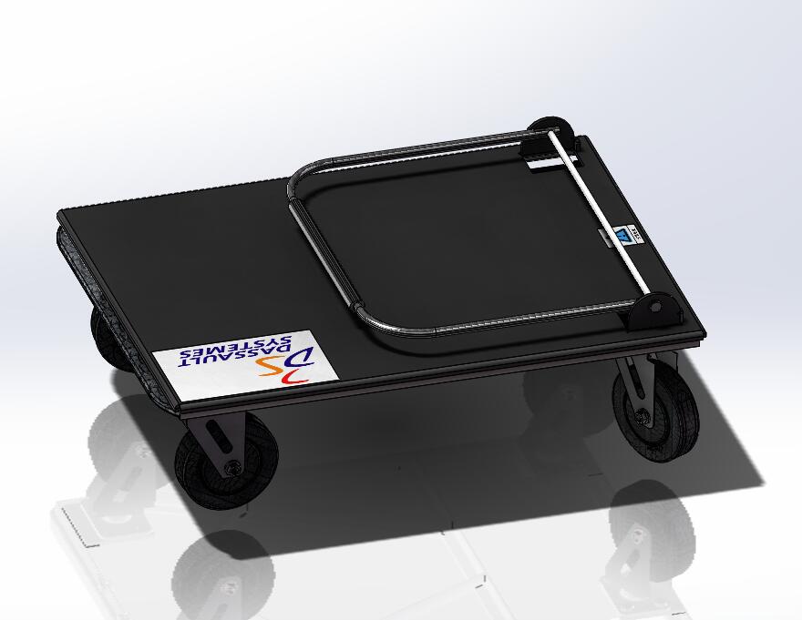 solidworks 卸货小车建模