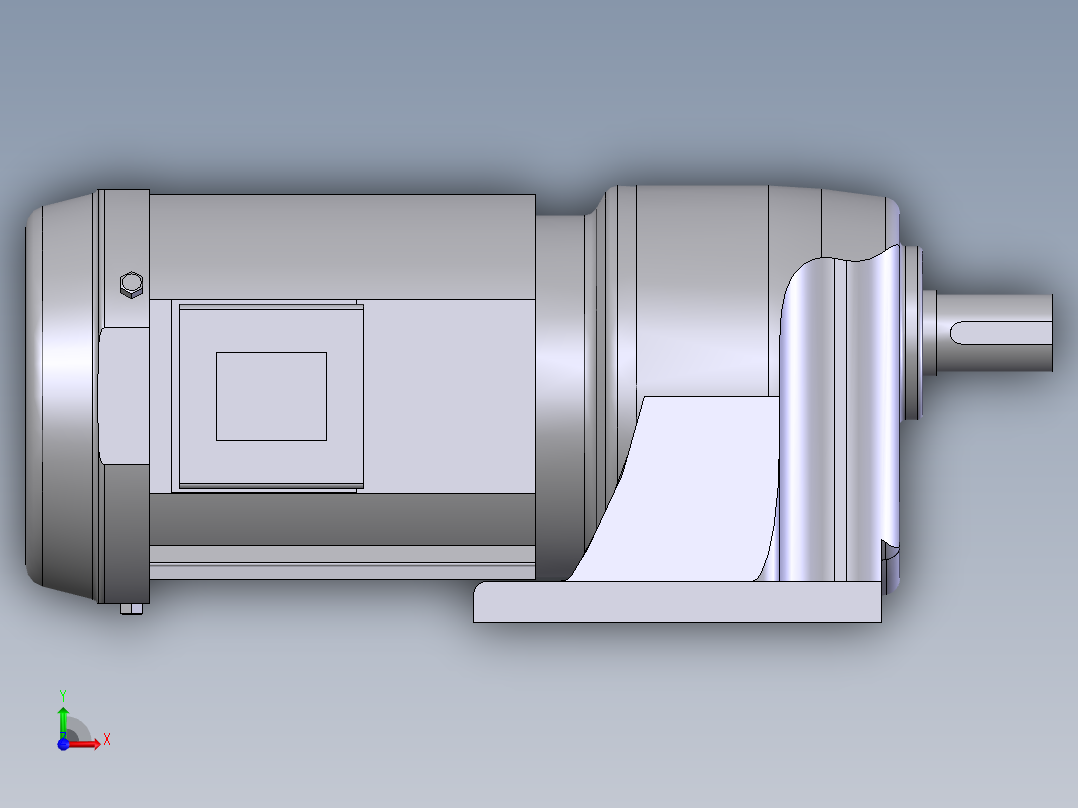 减速机solidworks 文件前视图