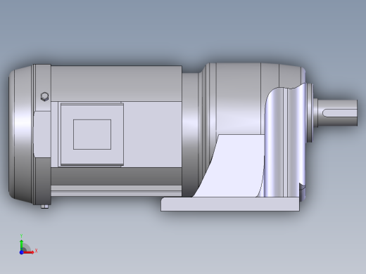 减速机solidworks 文件前视缩略图