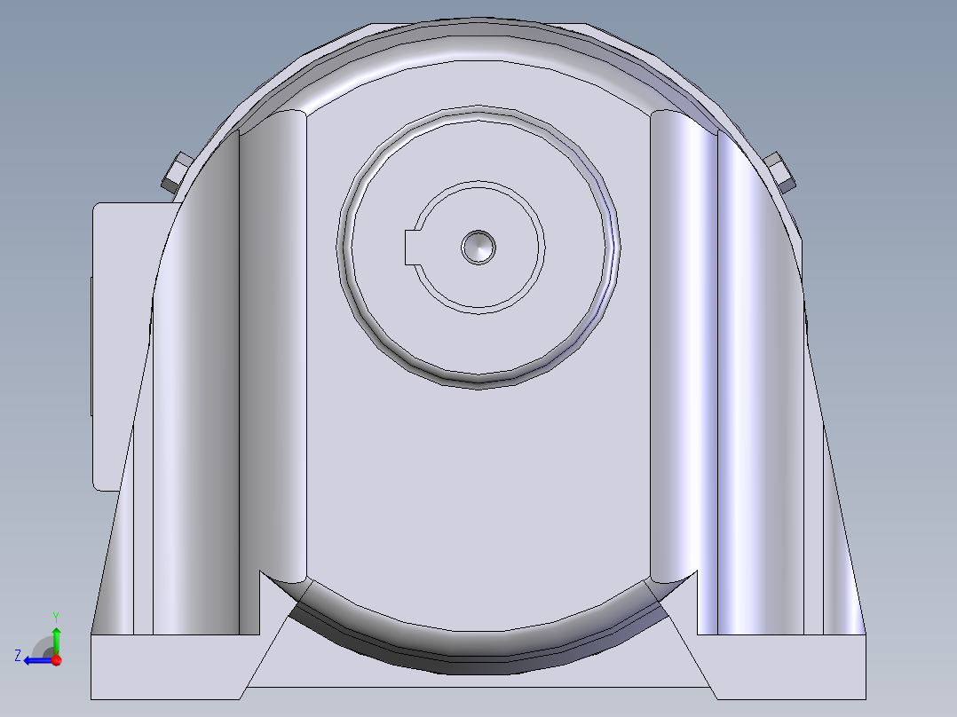 减速机solidworks 文件右视图