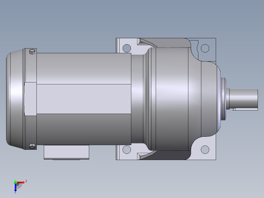 减速机solidworks 文件俯视图