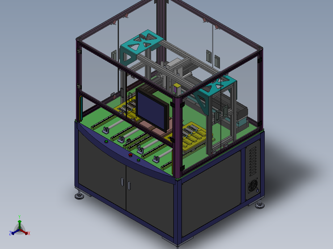 双工位贴标签机