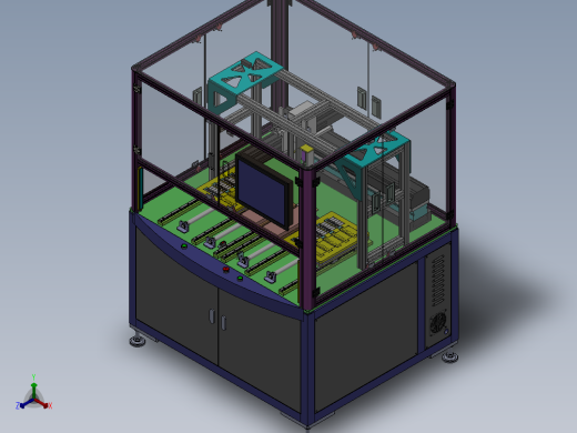 双工位贴标签机