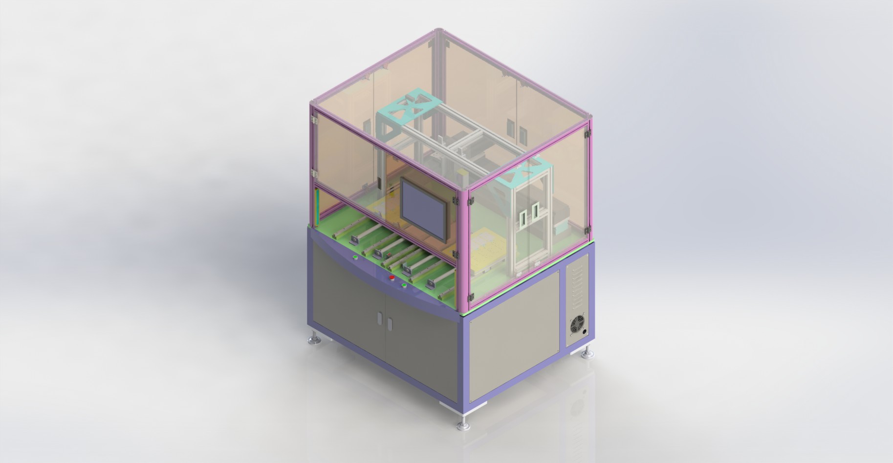 双工位贴标签机