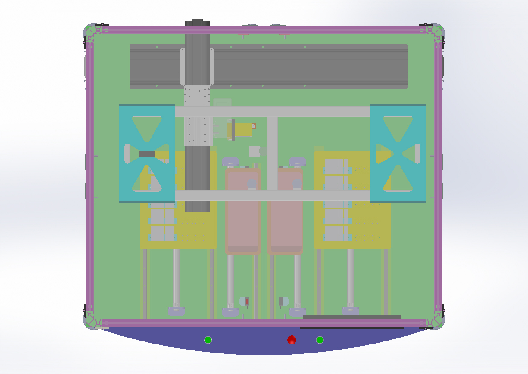 双工位贴标签机