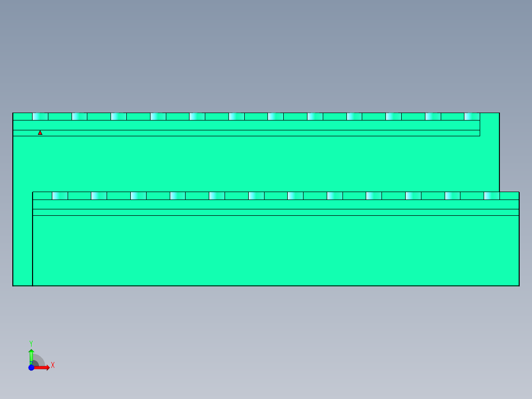 DEGSON 2EDG 系列 5.0mm 可插拔接线端子组-2EDGRTC-5.0-24P-14-00AH前视图