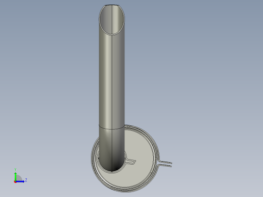 废气消音器左视缩略图
