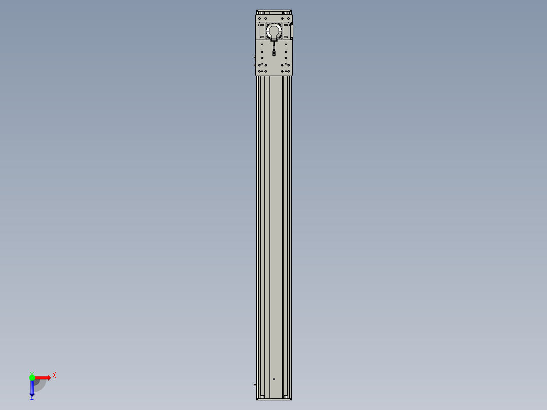 东锦齿条传动DH175G-L167-S1600-BU-减速机+750W.STEP俯视图