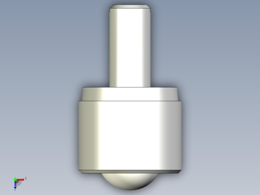 萬向滾珠21-3D多系列多零件图纸模型俯视缩略图