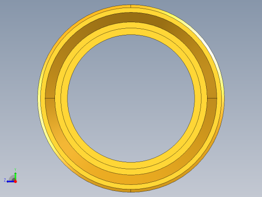 水管接头Knurled Hose Nut 94GH-12右视缩略图