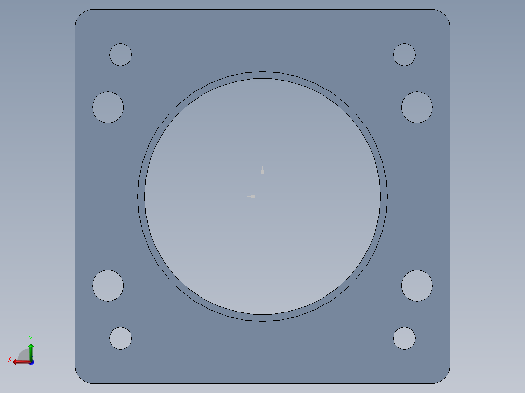 模组KK-60-F2 松下100W电机板.SLDPRT后视图