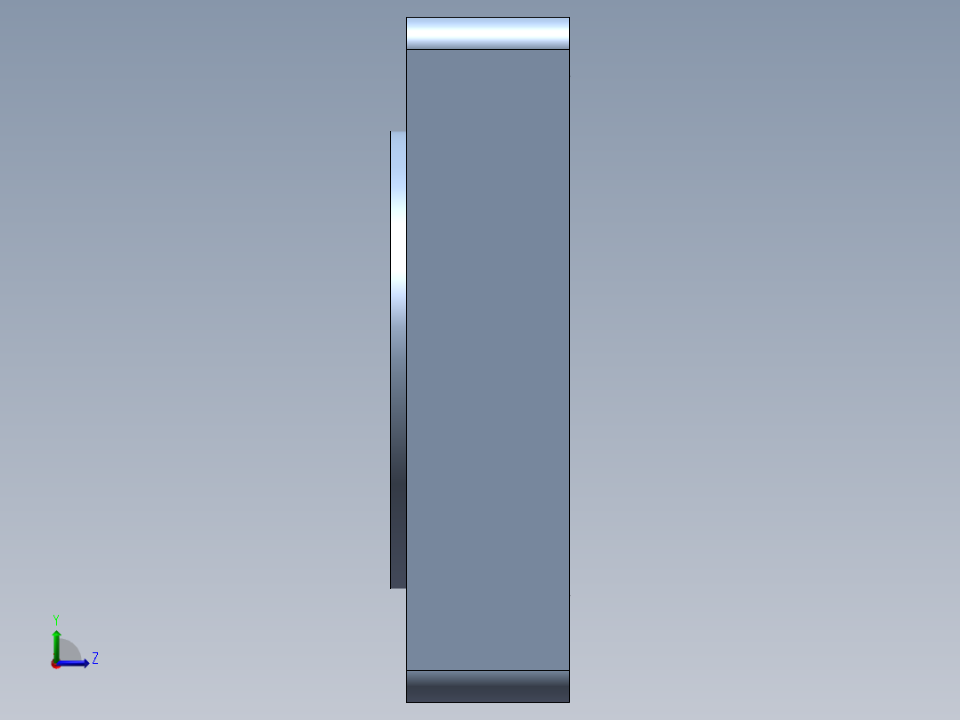 模组KK-60-F2 松下100W电机板.SLDPRT左视图