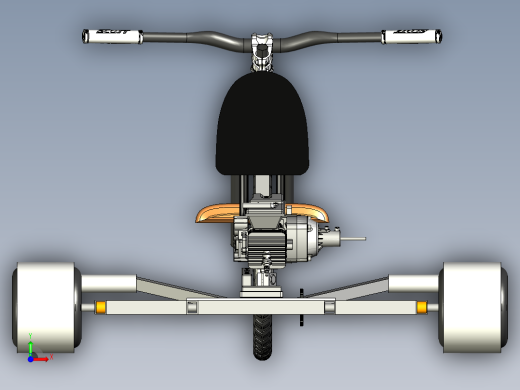 漂移三轮车--igs前视缩略图
