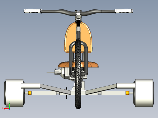 漂移三轮车--igs后视缩略图