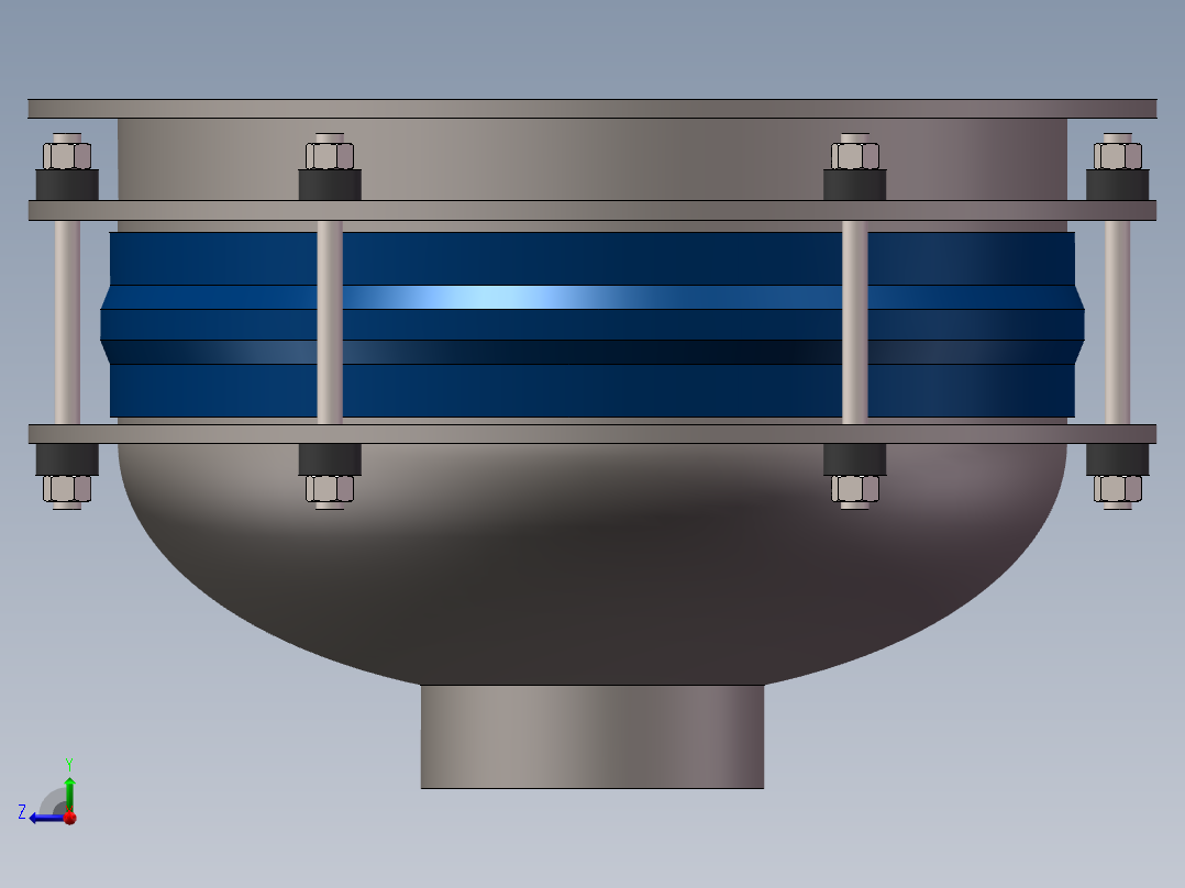 活化料斗-600型右视图
