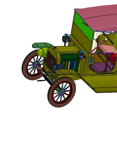 福特敞开老爷车