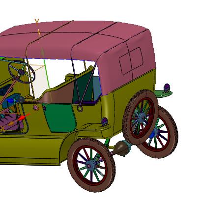 福特敞开老爷车