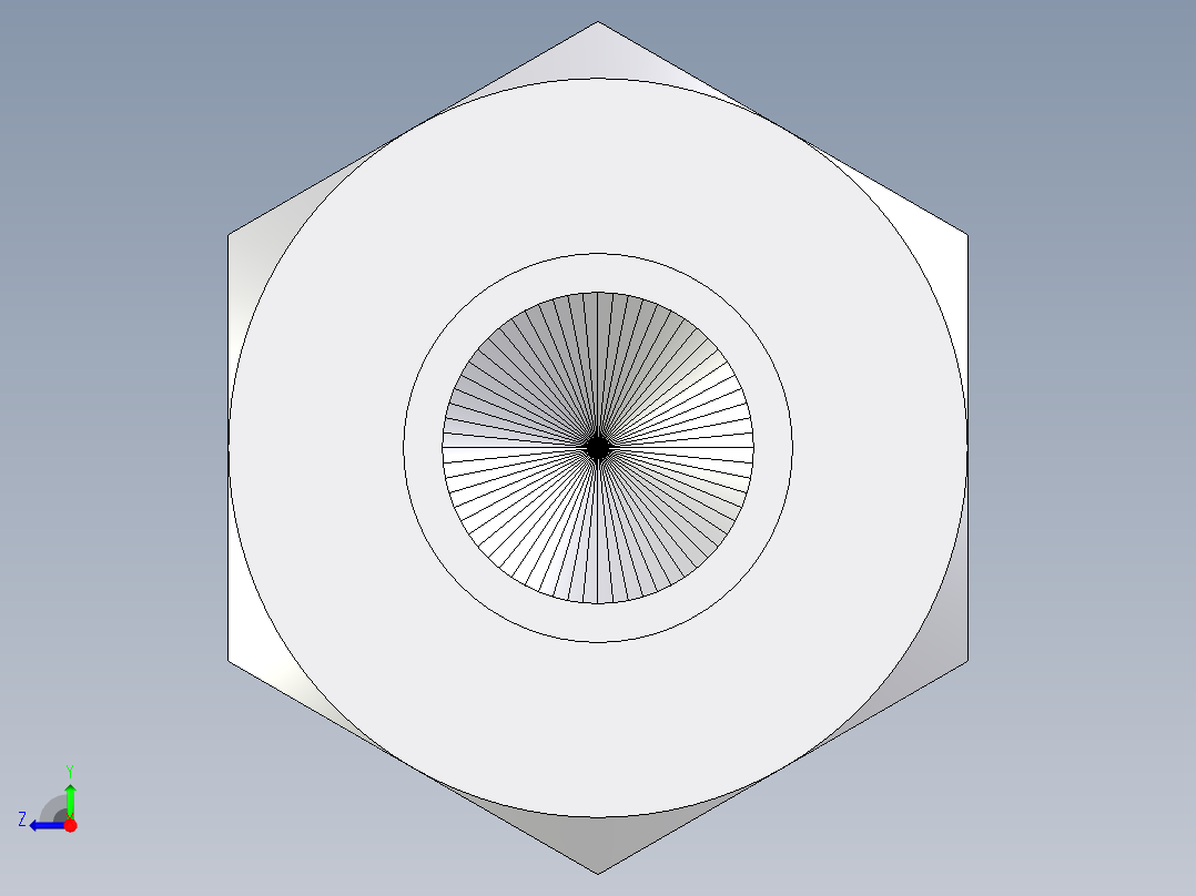 卡套式工业通用硬管接头EO_Blanking_plug_for_tube_ends_ROV10LCF右视图