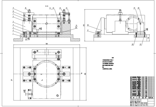 E1227-小型蜗轮减速器箱体加工工艺及其专用工装夹具设计CAD+说明书缩略图