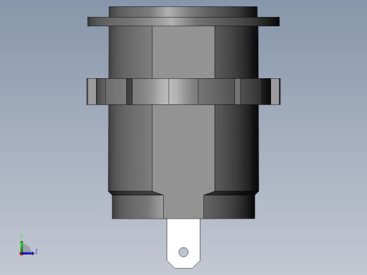 Usb车载充电器直流转换器左视缩略图