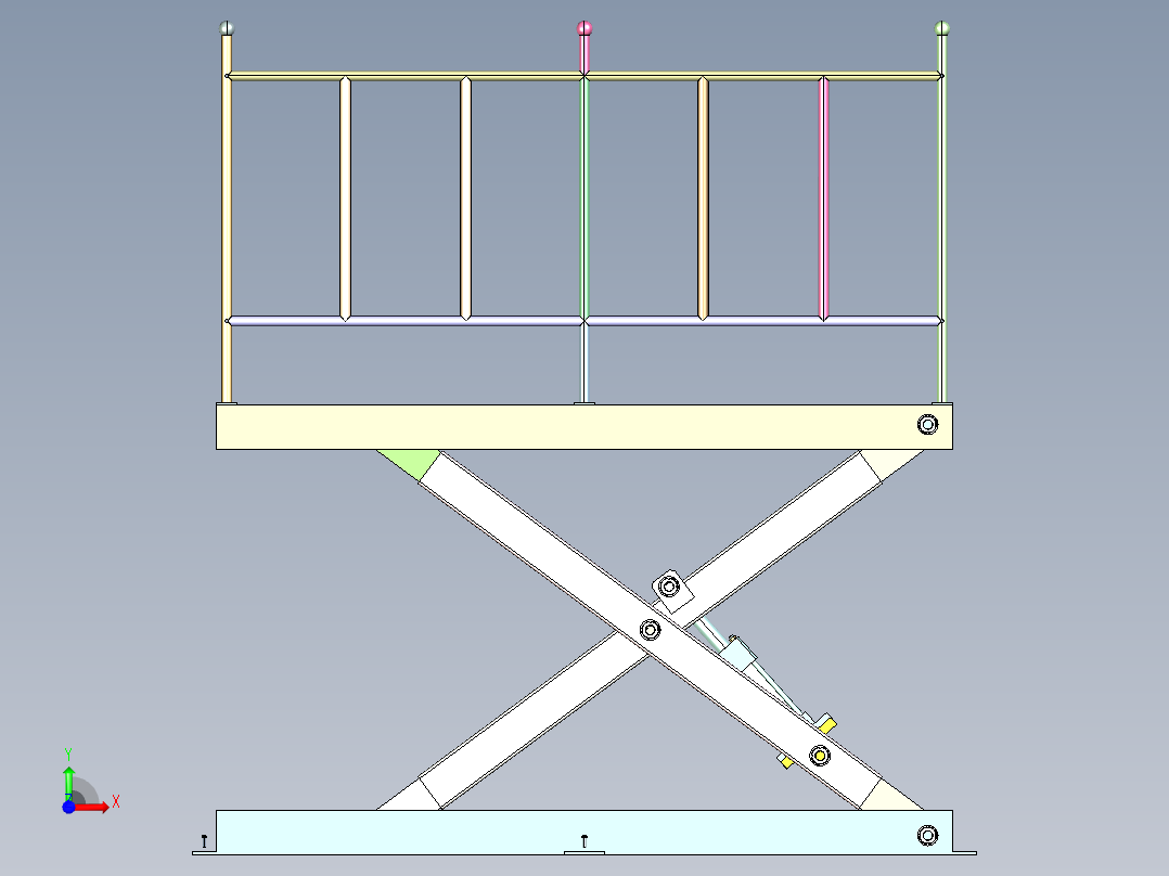 液压升降机1278419前视图