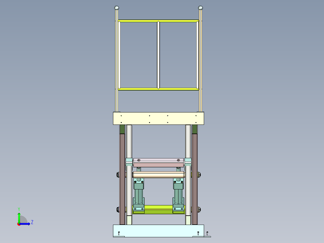 液压升降机1278419左视图
