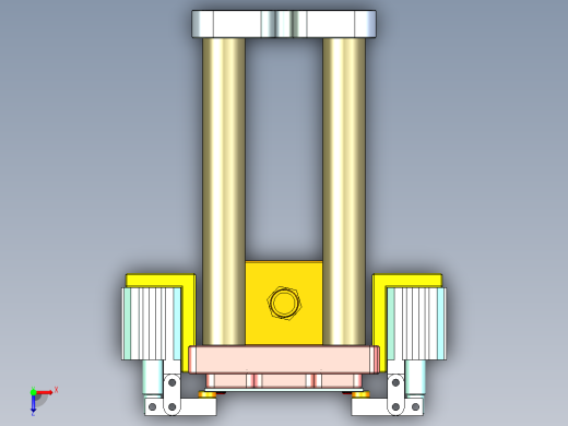 X8-笔记本CNC工装夹具三维模型CNC2俯视缩略图