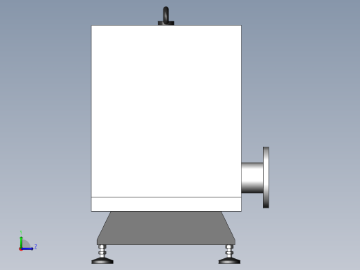 SV630BF旋片泵(莱宝)左视缩略图