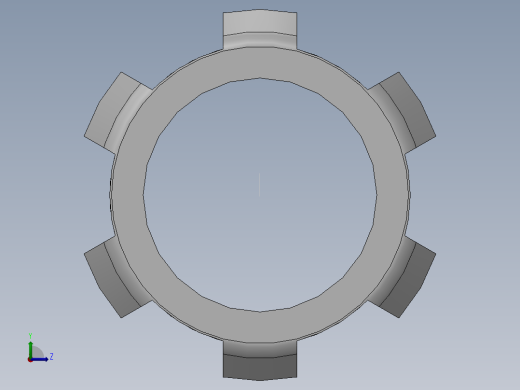 锁母垫片左视缩略图
