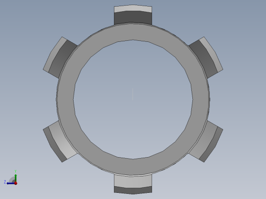 锁母垫片右视缩略图