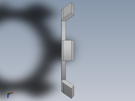 锁母垫片俯视缩略图