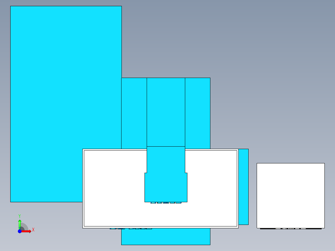 A2004250-CM-655Z-75EZ 电火花线切割机前视图