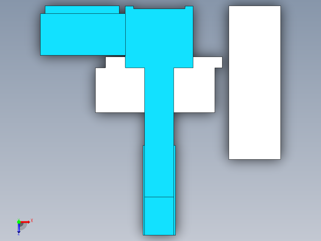 A2004250-CM-655Z-75EZ 电火花线切割机俯视图