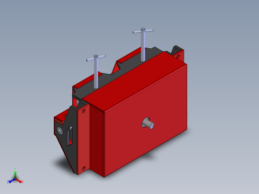 送丝机正等轴测缩略图