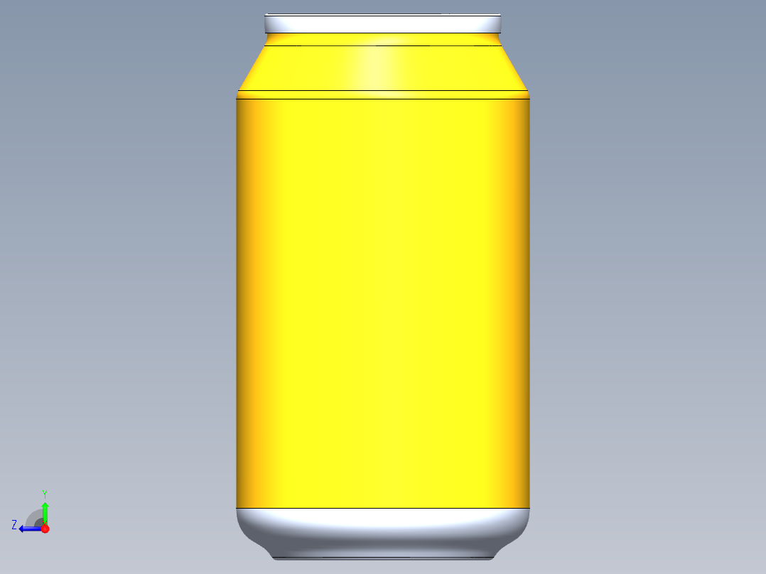 啤酒瓶、瓶子(18)右视图