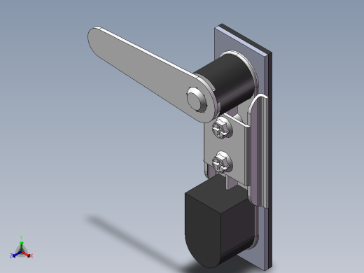 平面把手锁MS618-2