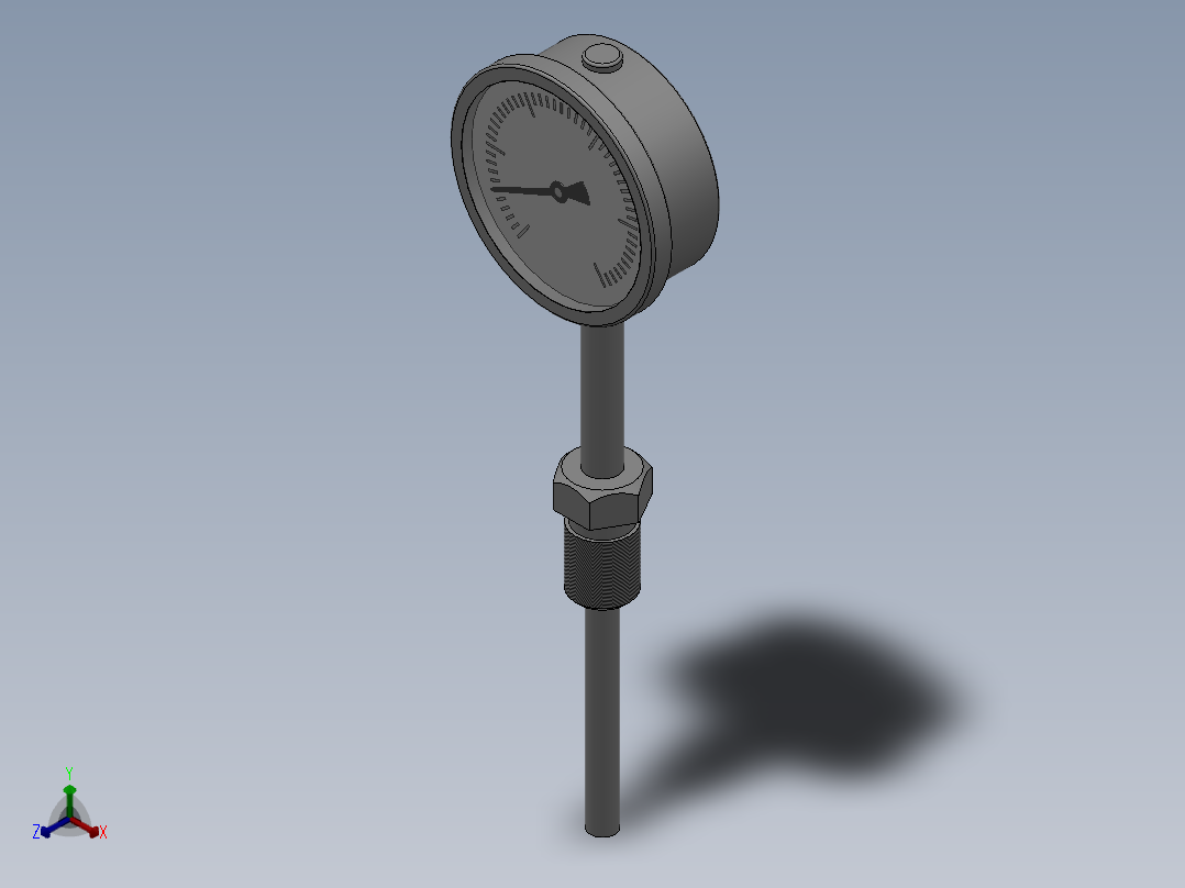 WTY-411压力式温度计