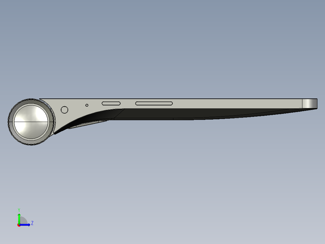 联想YogaSmartTab左视图