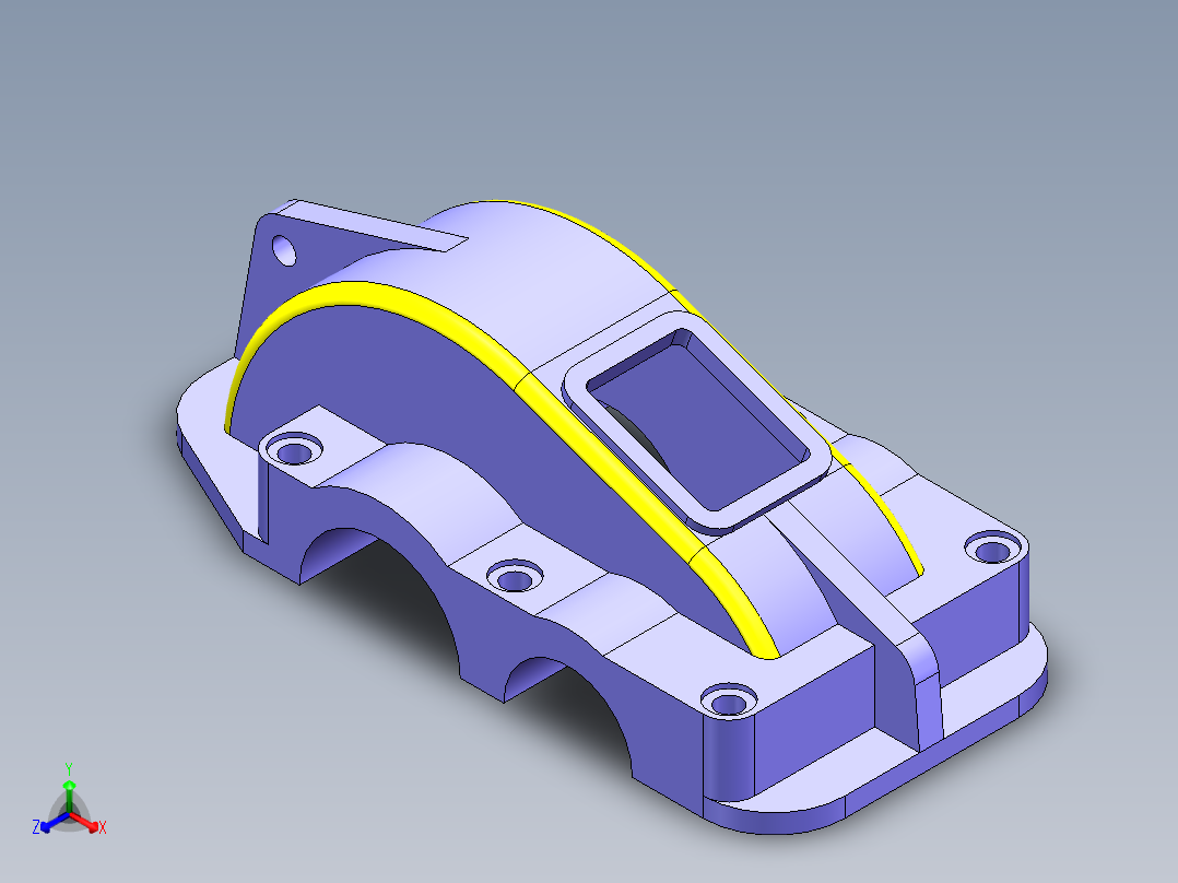 第10届练习题    3D10-M5-SW16正等轴测图