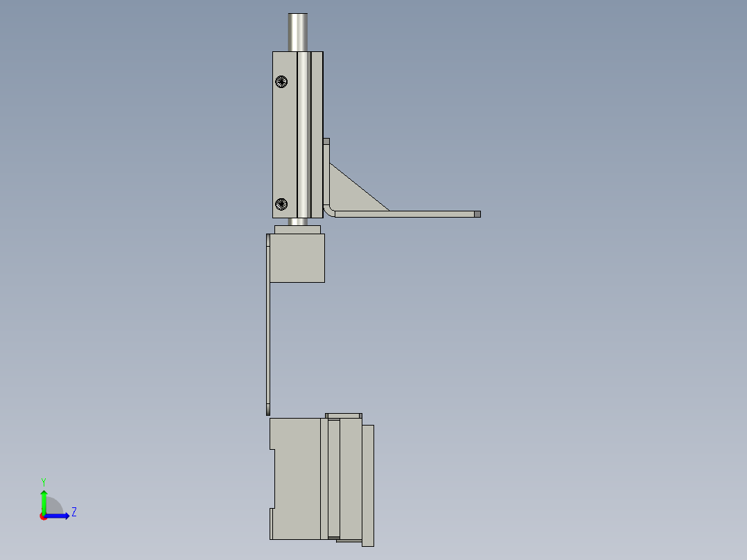 扣件治具放置座-副本左视图