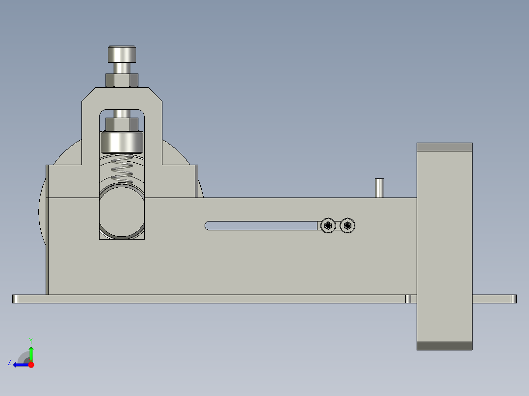 TRD899MINI-2213-00干燥剂压紧组件右视图