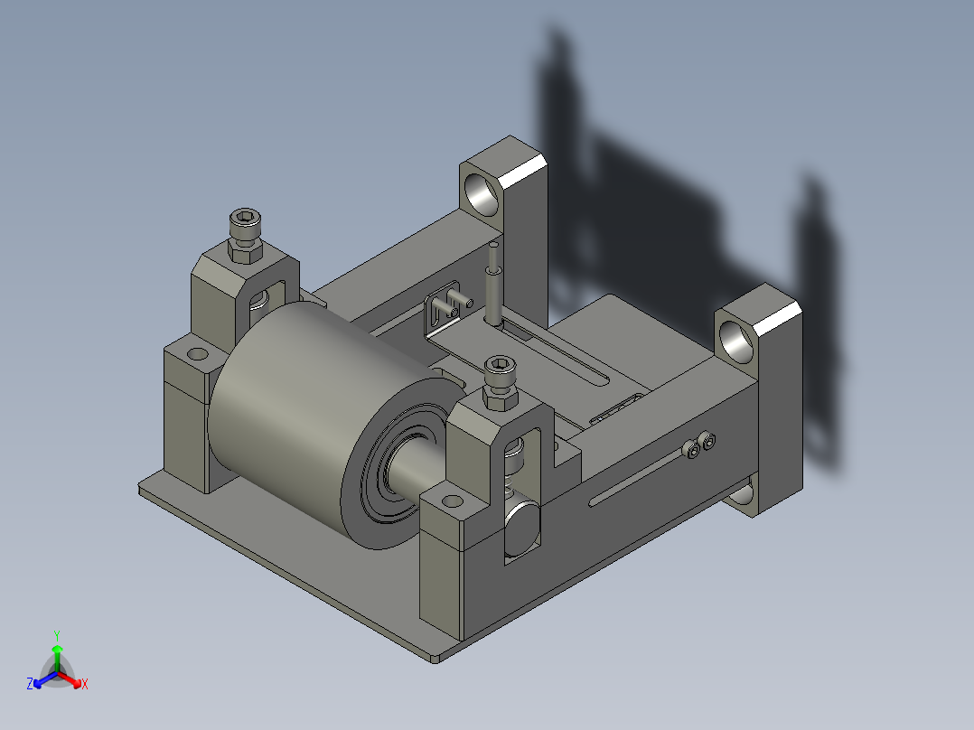 TRD899MINI-2213-00干燥剂压紧组件正等轴测图