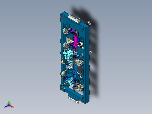 副车架上部钣金单件焊接治具