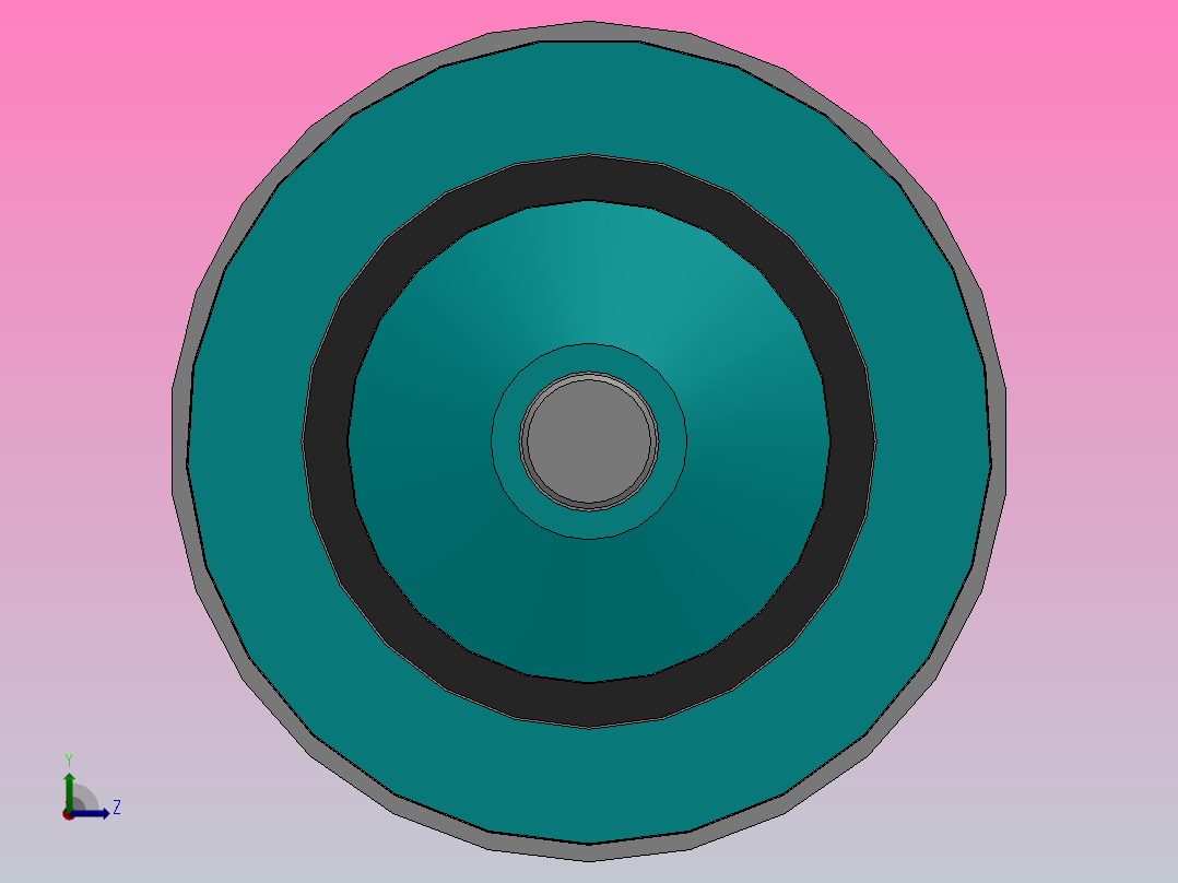 2650系统 多楔带轮锥套辊筒[2.650.HHJ.AFA-W=400]后视图