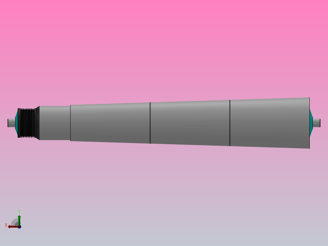 2650系统 多楔带轮锥套辊筒[2.650.HHJ.AFA-W=400]右视图