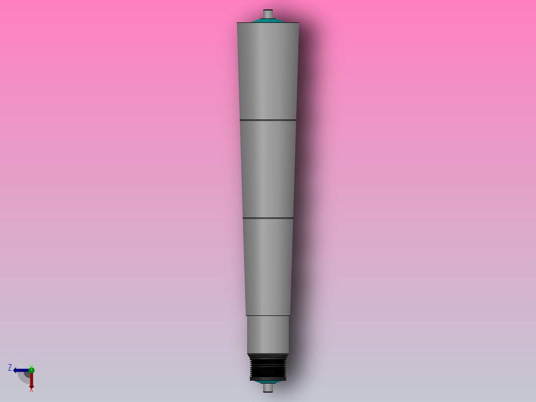 2650系统 多楔带轮锥套辊筒[2.650.HHJ.AFA-W=400]俯视图