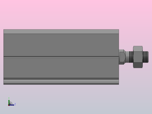 FY-ACQ超薄气缸系列[FY-CTACQS-16x30-B]左视缩略图