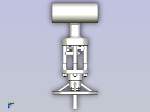 管道排料取样阀俯视缩略图