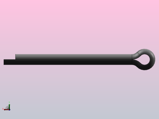 销轴左视缩略图