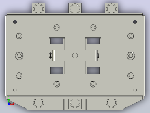 HR3-200_32 3P熔断器式隔离开关三维模型202105前视缩略图